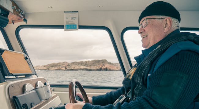 En fornøyd skipper Geir Smebøle.