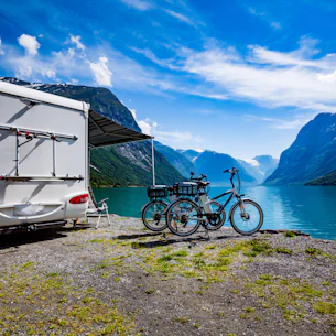Family,Vacation,Travel,,Holiday,Trip,In,Motorhome,,Caravan,Car,Vacation.