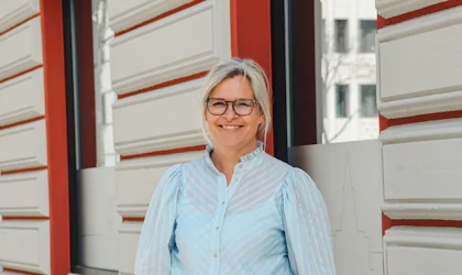 Una gleder seg til å komme ordentlig i gang med arbeidsoppgavene