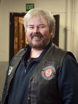 Leder for SAMM`s garasje, Erik Mulstad
