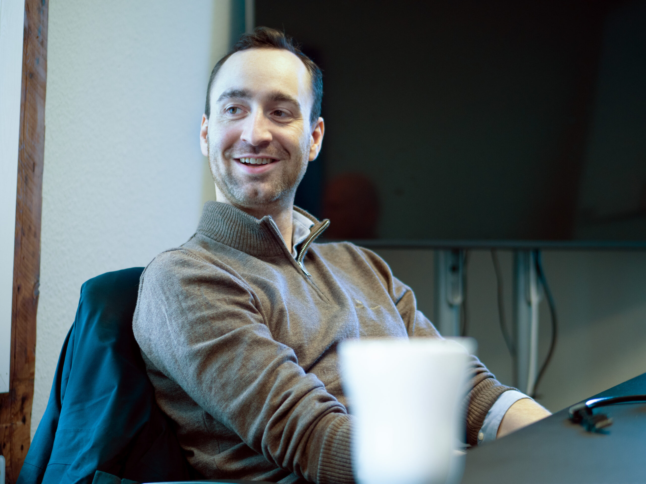 Tobias Øverli, bærekraftsansvarlig i Spareskillingsbanken