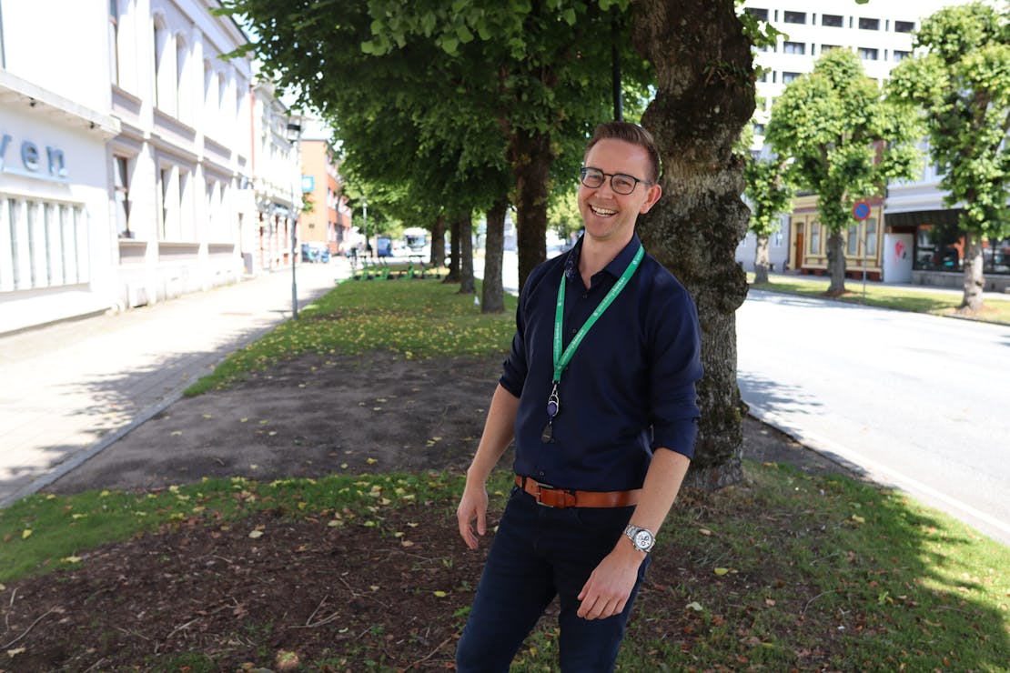 Tor Arne, nyansatt som prosjektleder i IT avdelingen, gleder seg til en spennende høst med mange nye prosjekter.